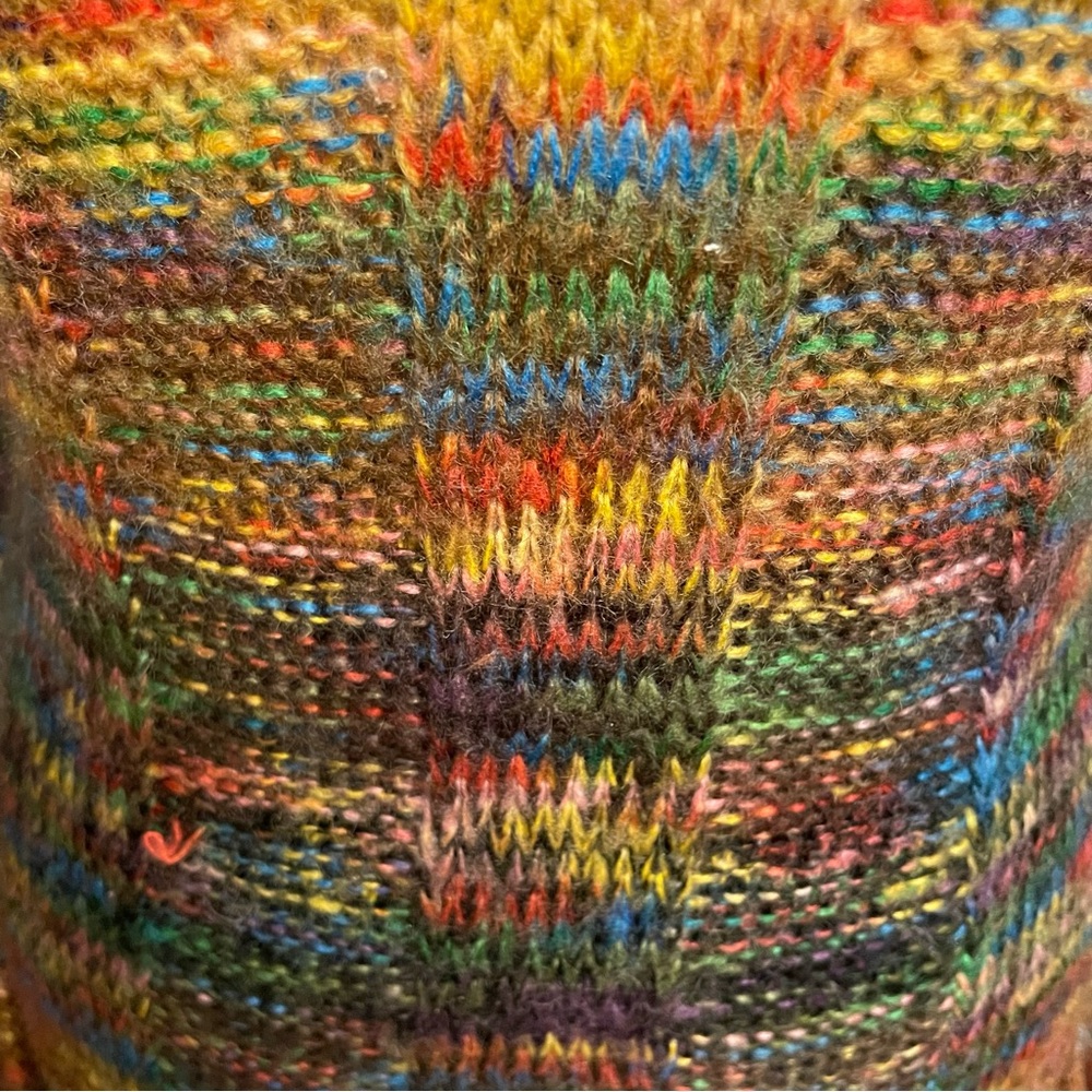 Ultra Flirt Colorful Knit Sweater - Picture 8 of 8
